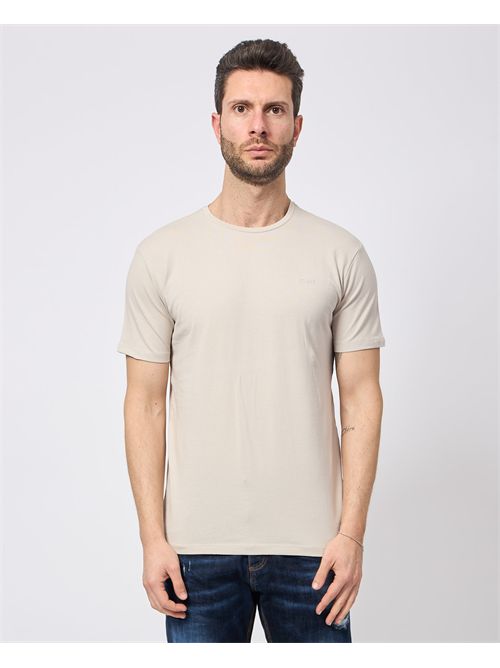 T-shirt uomo Yes Zee girocollo con logo YES ZEE | T778-TA000899